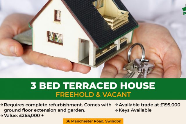3 Bed Semi-detached House – Freehold & Vacant